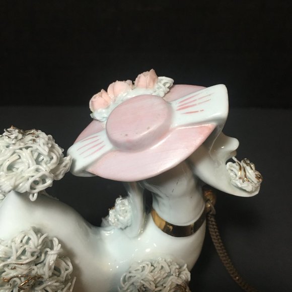 Vintage Mother and Baby Poodle Ceramic Noodle Figurines. - Picture 6 of 16